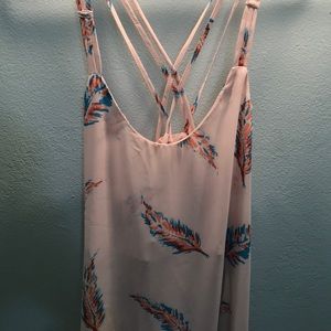 Flower Spaghetti Top (M)